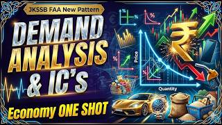 JKSSB FAA Economy 2026 | Demand Analysis Complete One Shot 🔥 Law of Demand to Indifference Curve