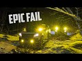 Epic Fail | Snowy overland adventure through a storm in Vermont | with @AT4OB ZR2, Diode Dynamics