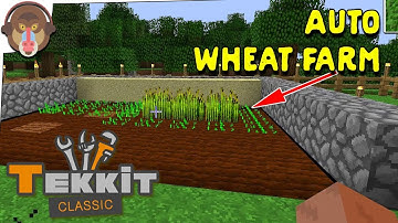 Minecraft Tekkit Classic Modpack - WHEAT AUTOFARM - Part 5