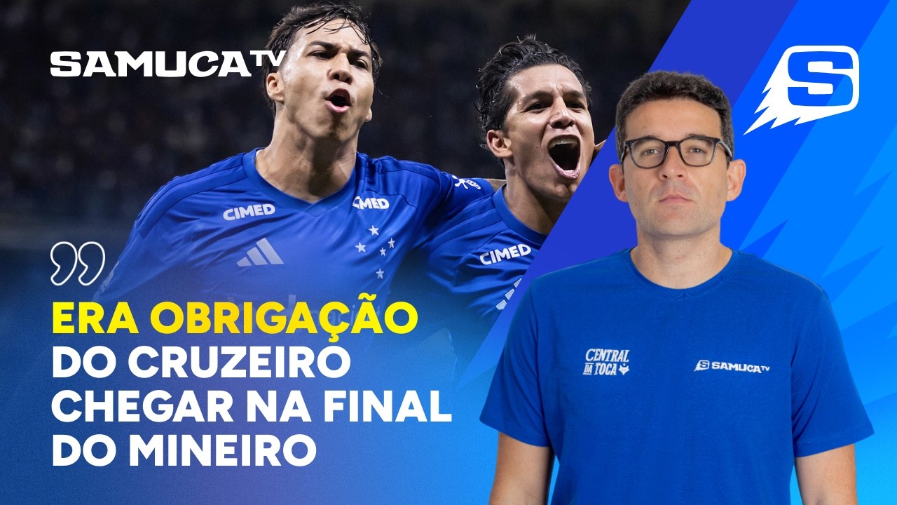 SAMUEL VENÂNCIO ANALISA A CLASSIFICAÇÃO DO CRUZEIRO CONTRA O POUSO ALEGRE NO CAMPEONATO MINEIRO