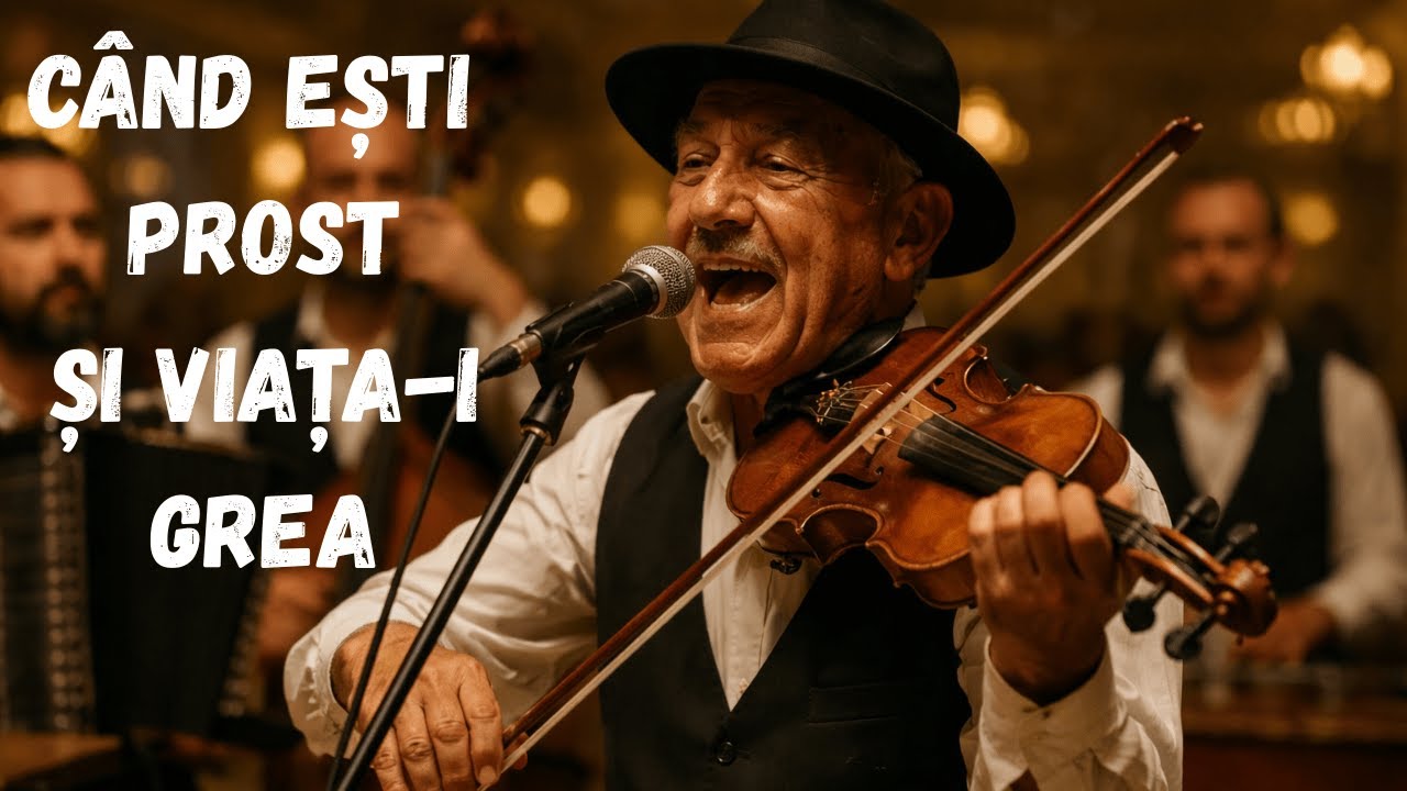 Cand esti prost si viata-i grea | Satiră (Cover cu taraf)