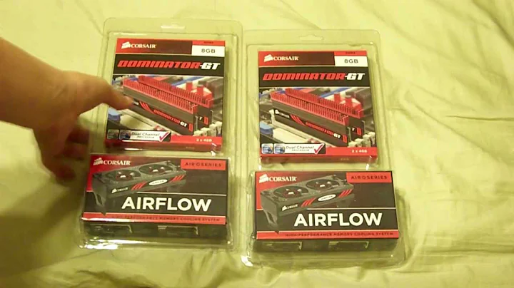 Corsair Dominator Ram 8gb (2 x 4gb) 1866MHz Unboxing