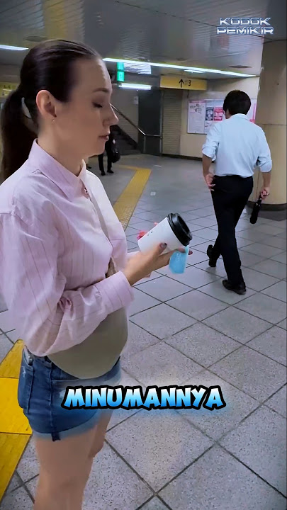 Cewek Ini Kesusahan Buang Sampah Di Jepang‼️