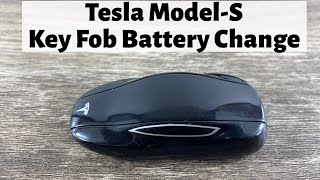 2012 - 2020 Tesla Model S Smart Key Battery Replacement - How To Remove Replace Change Remote Fob