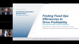 Finding Fixed Ops Efficiencies to Drive Profitability with Dealertrack DMS & Xtime Integrations