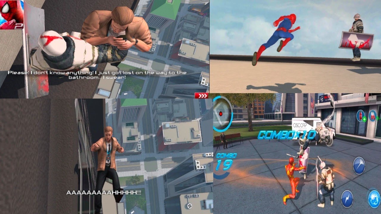 The Amazing SpiderMan 2 red SpiderMan Android Walkthrough Part 34