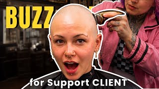 She Shaved Her Head So Her Client Wouldn t Be Alone