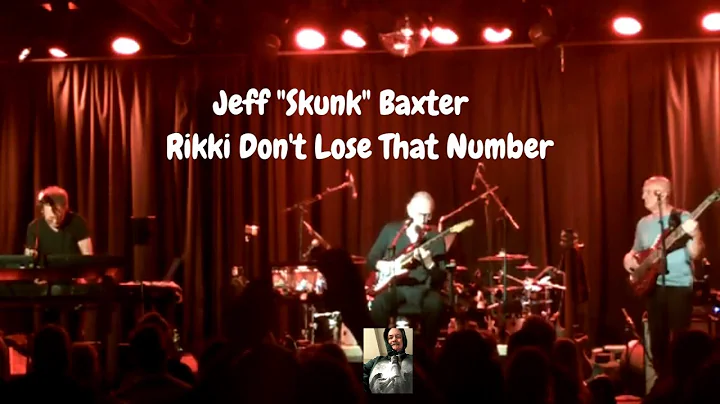 Jeff "Skunk" Baxter performs Rikki Don't Lose That Number at The Coach House 08-04-22