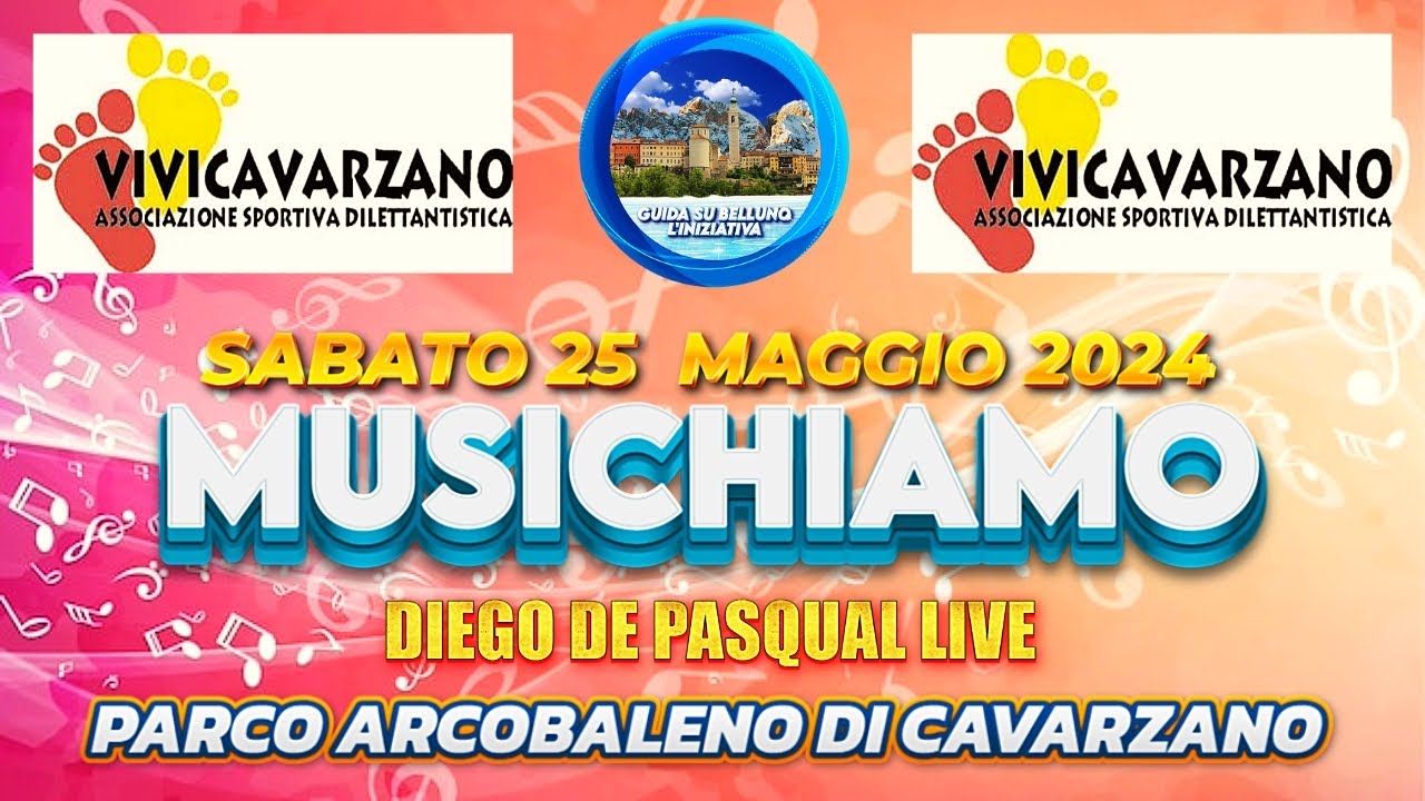 DIEGO DE PASQUAL LIVE - PARCO ARCOBALENO CAVARZANO - 16° BRANO