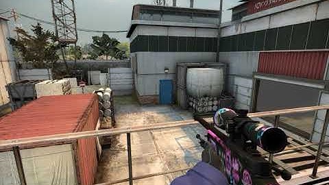 Sick Wallbang on Cache with AWP