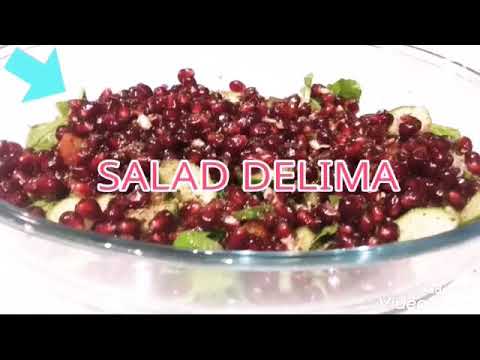 Video: Salad Gelang Delima: Resep Klasik Dengan Foto Dan Video