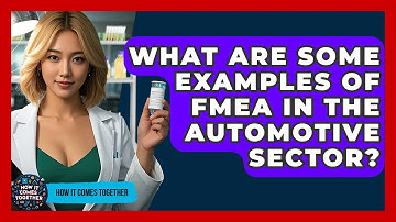 What Are Some Examples Of FMEA In The Automotive Sector? - How It Comes Together