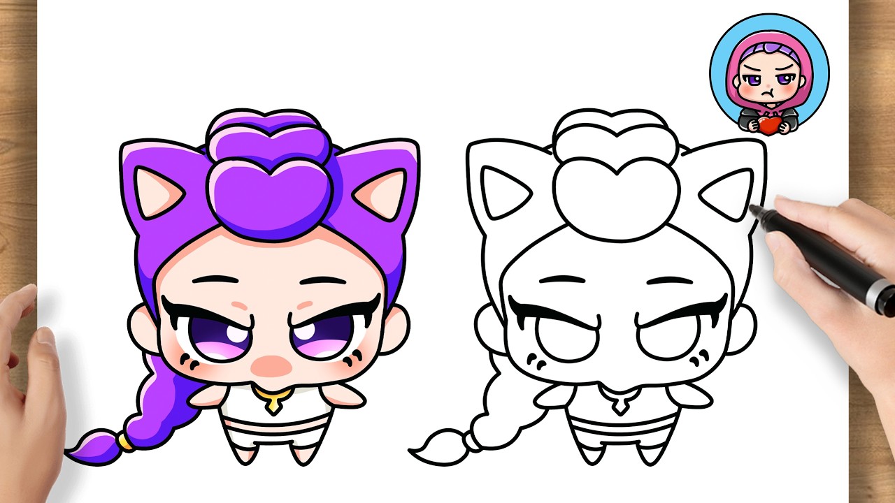 How to Draw Rumi Chibi Angry Step by Step | Kpop Demon Hunters - YouTube