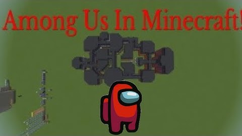 Among Us In Minecraft With Commands! | MCPE Showcase