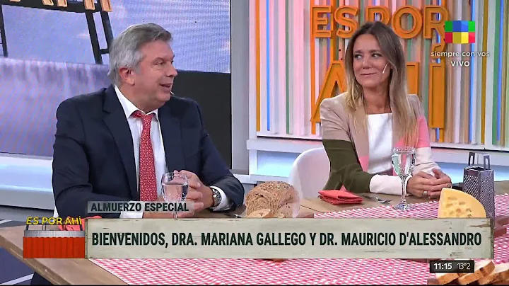 En el Da del Abogado, Mariana Gallego y Mauricio D...