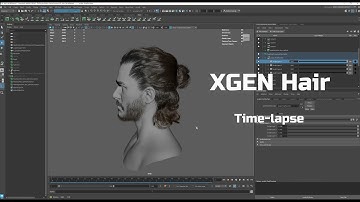 How to create Jon Snow hair using Maya Xgen