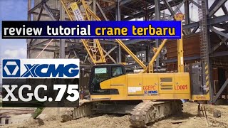 Latest XCMG Crawler Crane Tutorial #Heavy Equipment