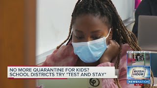 No more quarantine for kids? School districts try 'test and stay' COVID-19 testing model