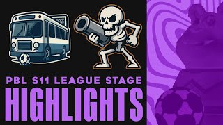 Bus Parkers Beat The Calcium Cannons By One Goal Twice Pro Bobble League S11 D2 Highlights