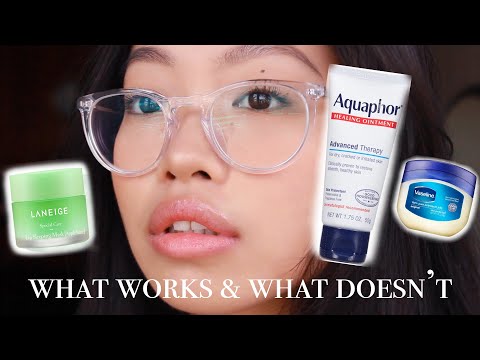 Como evitar seca e escamosa Lips