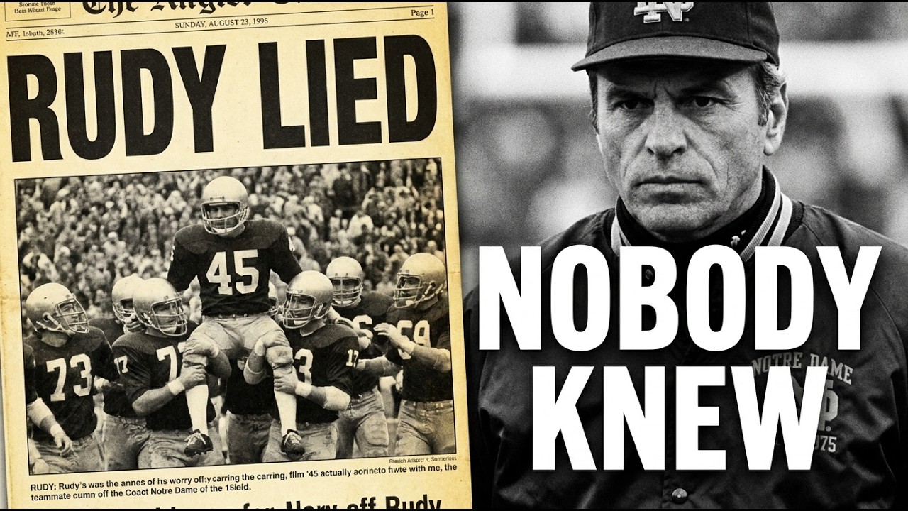 Rudy LIED to You — Joe Montana Was in That Locker Room and Says It Never Happened