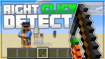 How To Detect Right Clicks in Minecraft Java Edition | 1.18+