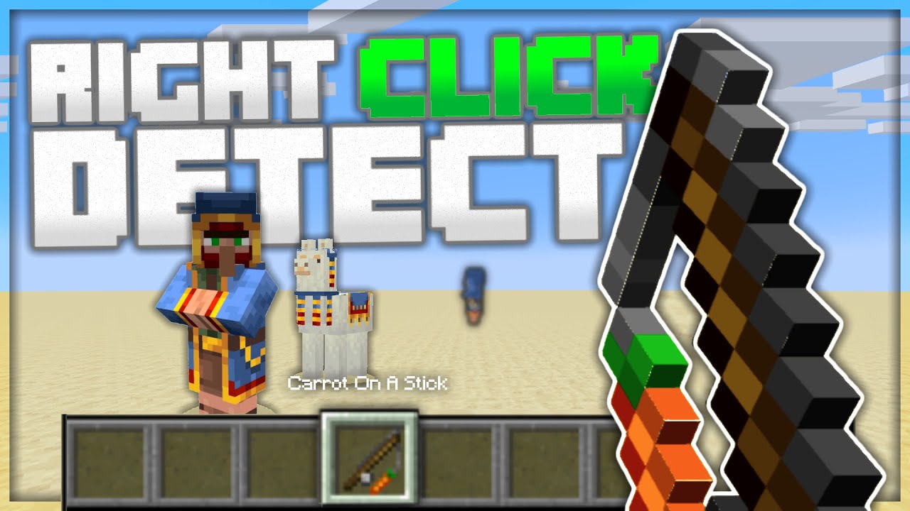 How To Detect Right Clicks in Minecraft Java Edition 1.18+ YouTube