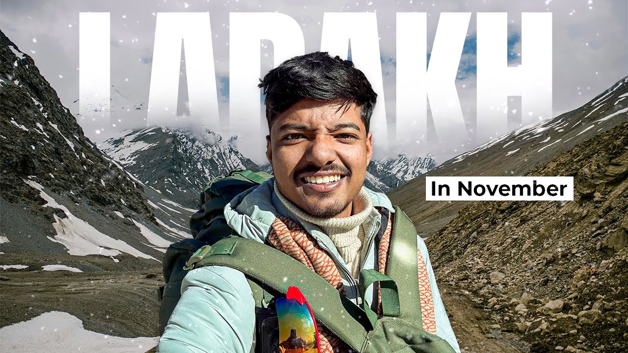 Ep: 1 Ladak In November 🥶 |Safarwithsaksham