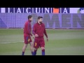 El Barça calentando en Anoeta (2)