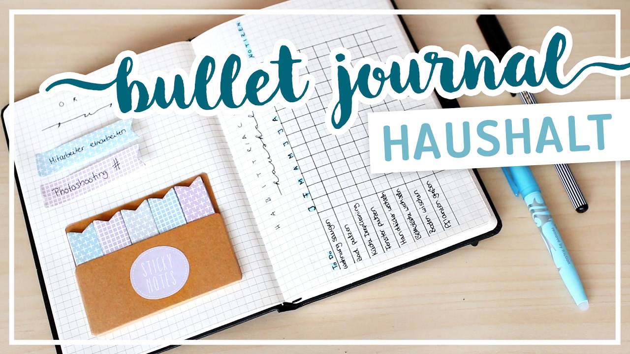 Bullet Journal – HAUSHALT TRACKING & neue ToDo Liste #TypischSissi 