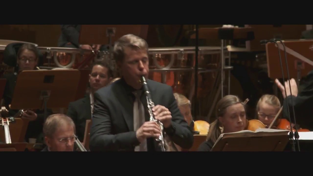 Andreas Sundén plays Jörgen Dafgård Clarinet Concerto, 2nd movement. Live Recording May 2013