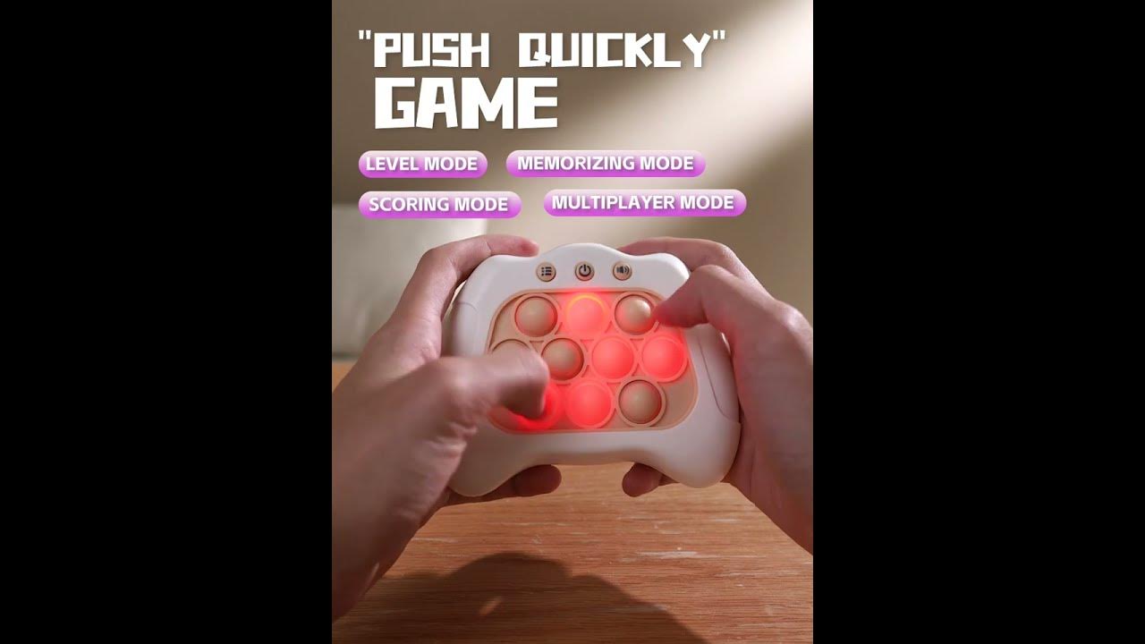 Quick Push Game Console Electric Pop Handheld Fast Push