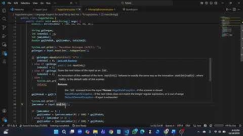 TUGAS 3 ALGORITMA PEMROGARAMAN | ADE WISNU NURHIDAYAT