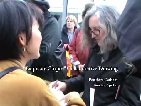 EXQUISITE CORPSE COLLABORATIVE DRAWING
