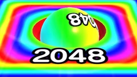 BALL RUN 2048  - All  Levels Gameplay IOS  (Part 75).