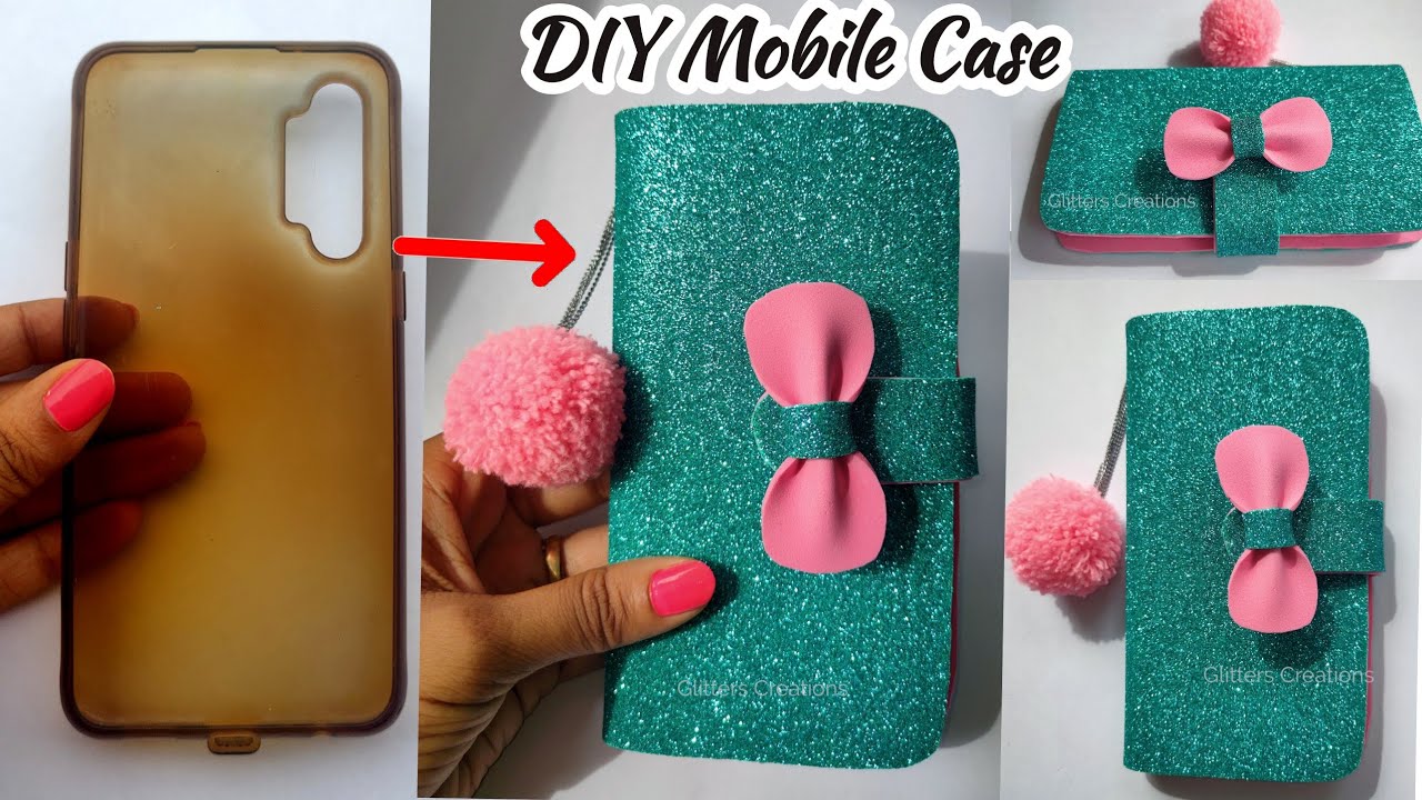 How to make easy phone case/cover/phone wallet using cardboard/diy
