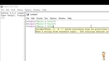 A simple program to find greatest among three numbers using Python Shell