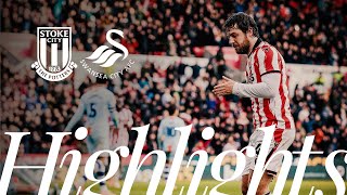 Pearson Scores Goal Of The Season Contender Stoke City 2-1 Swansea City Highlights