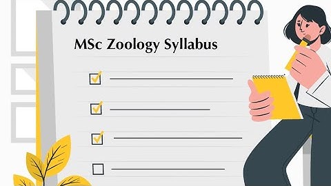M.Sc. Zoology 4th Semester Syllabus