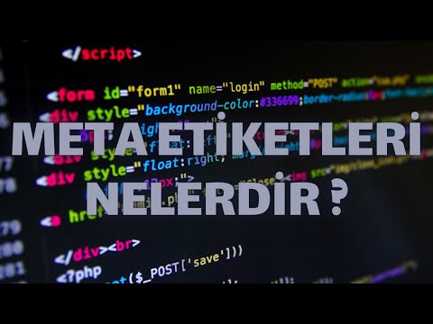 Video: SAS Meta Veri Deposu nedir?