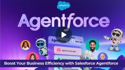 Boost Your Business Efficiency with Salesforce Agentforce