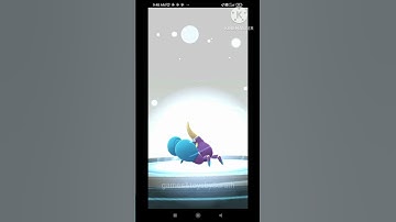 Installation of glacial lure module and evolution of Crabrawler #pokemongo #shorts