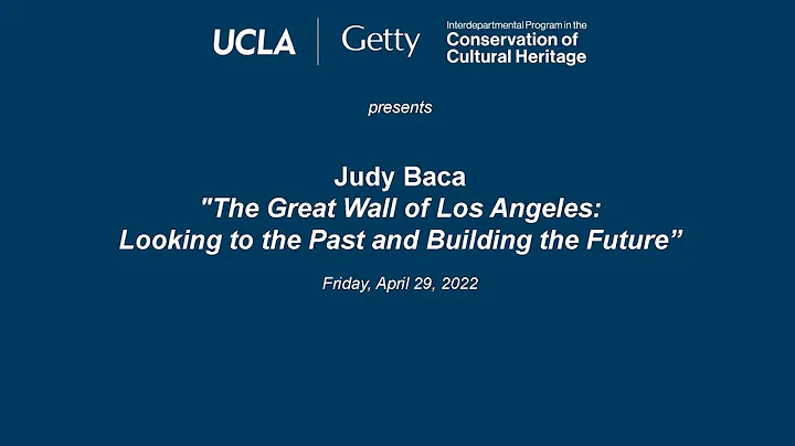 UCLA/Getty Program's Distinguished Speaker Series ...