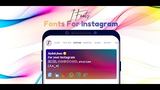 I Fonts - Stylish font generator for instagram story, bio & captions screenshot 4