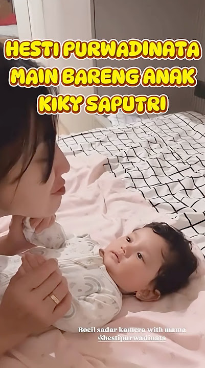 HESTI PURWADINATA MAIN BARENG ANAK KIKY SAPUTRI #hestipurwadinata #kikysaputri #ayutingting #shorts