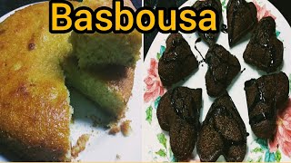 Famous Middle Eastern Dessert Basbousa Recipe ️ | rava cake recipe | semolina or soji cake recipe