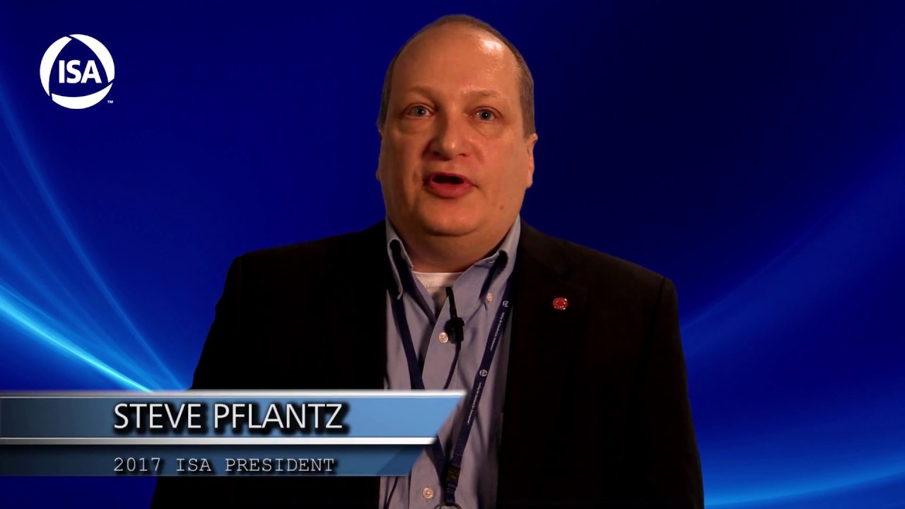 Steve Pflantz, 2017 ISA President, Welcome