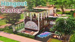 Youths Hangout Center | NO CC | The Sims 4 Speed Build