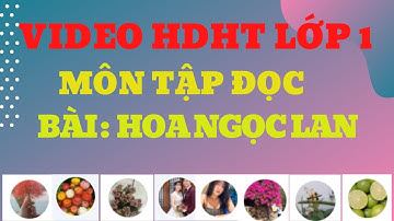 Video HDHT lớp Một môn Tập đọc: Hoa Ngọc Lan