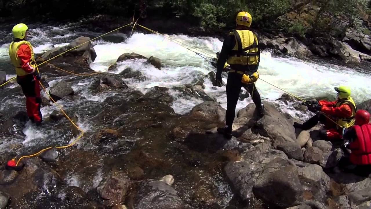 River Flood Water Rescue - YouTube